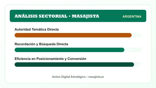 Análisis sectorial y posicionamiento estratégico para Masajista
